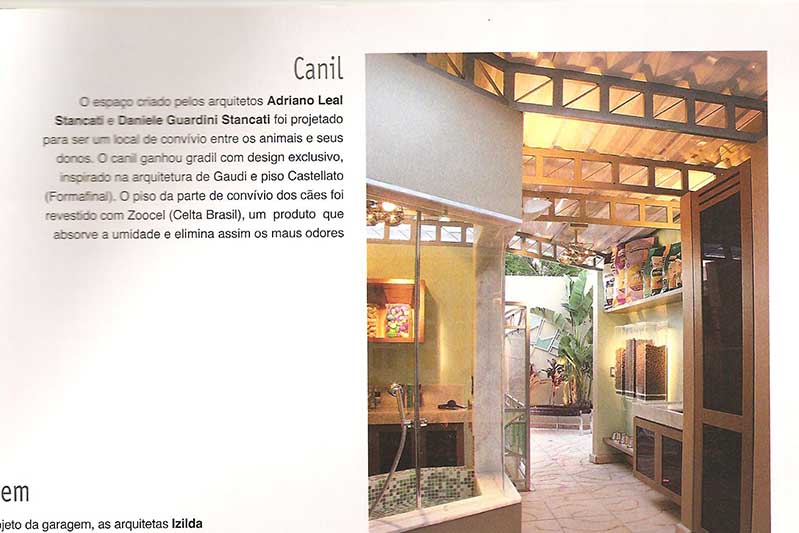 Canil – Campinas Decor 2005 – Revista Casa Mix